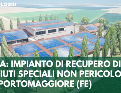 L’impianto di recupero di rifiuti speciali non pericolosi del CAA